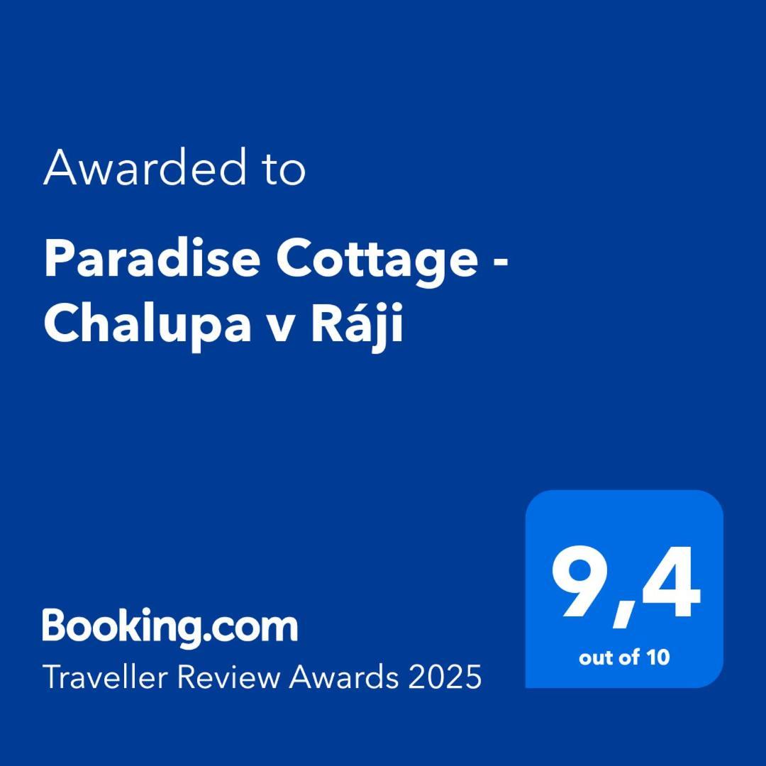 Paradise Cottage - Chalupa V Raji Ctverin المظهر الخارجي الصورة